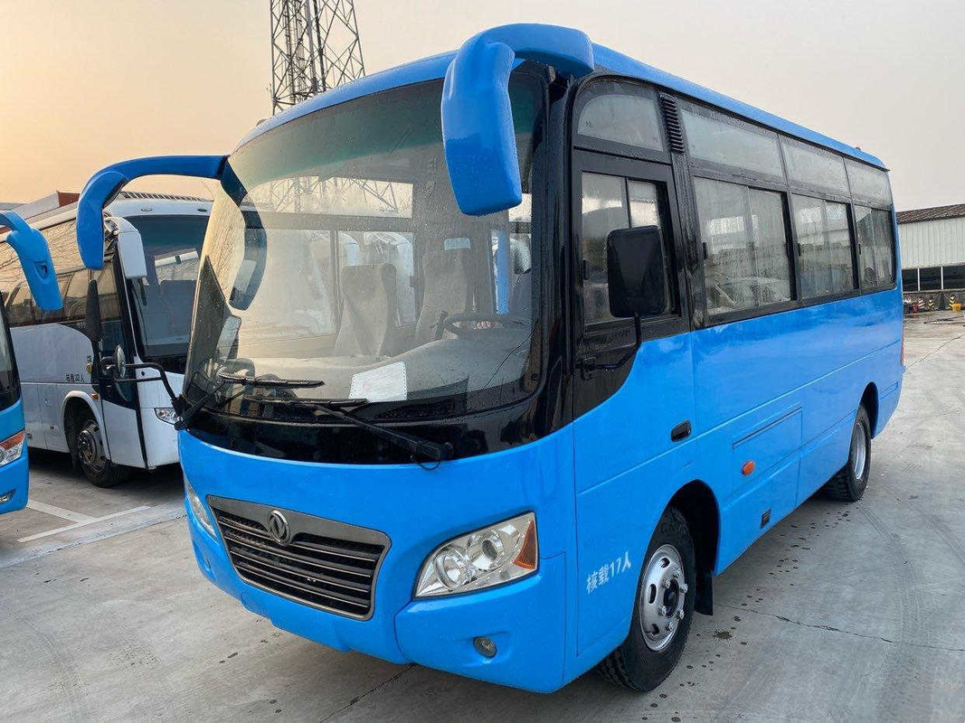 Bekas Mini Van 136hp DongF EQ6600 17 kursi Yuchai Engine Euro 4 Drive tangan kiri