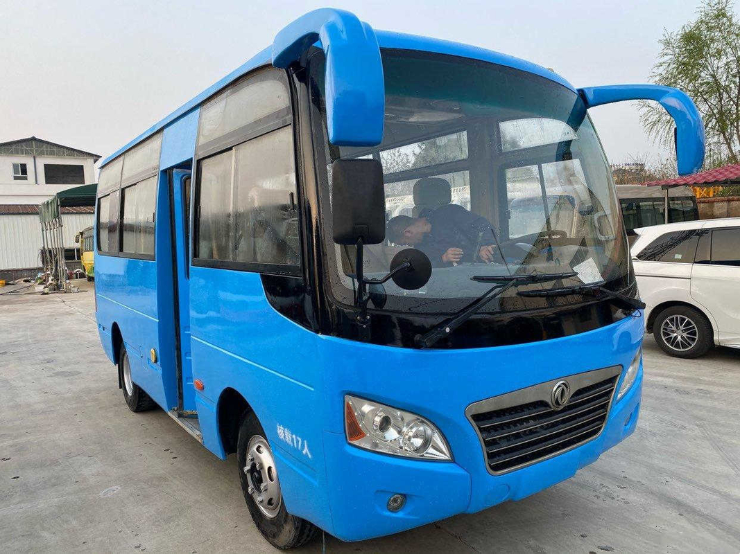 Bekas Mini Van 136hp DongF EQ6600 17 kursi Yuchai Engine Euro 4 Drive tangan kiri