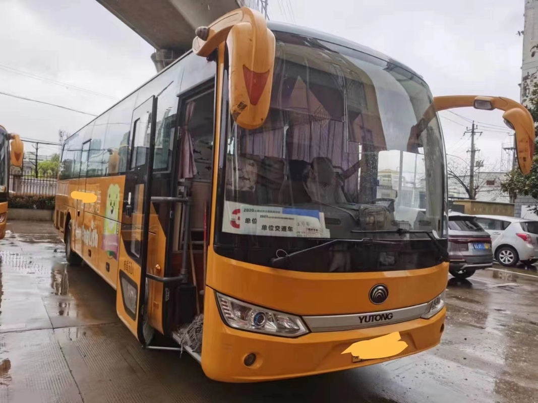 60 Kursi Digunakan Yutong ZK6115 Digunakan Bus Pelatih Mesin Yuchai LHD Untuk Transportasi