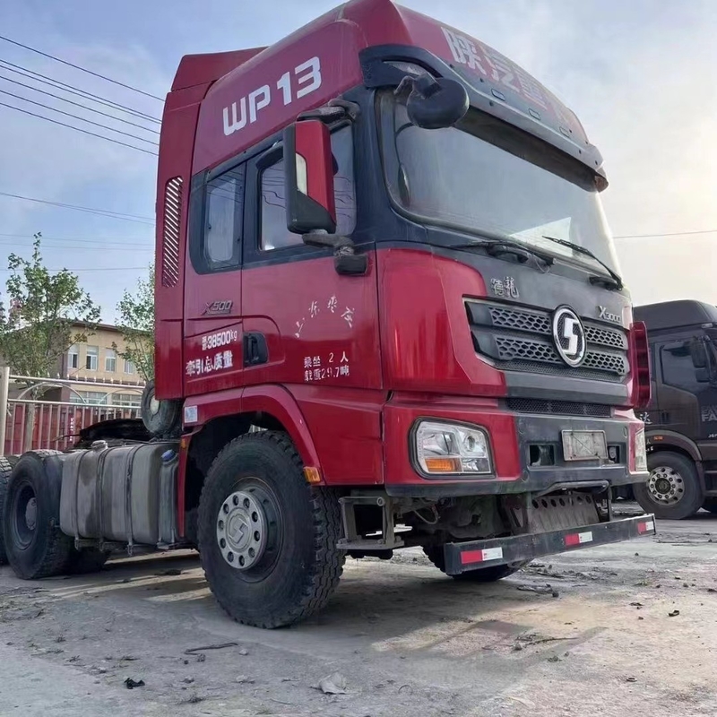 Traktor Truk Shacman Bekas 420hp Kepala Traktor Bekas 6 * 4 50ton Dijual Truk Traktor