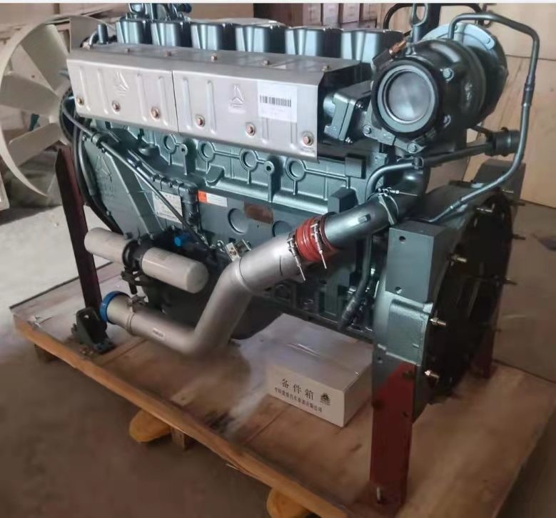 Sinotruk Howo Euro Diesel Engine 371HP 100km/H untuk truk dump bus Yutong