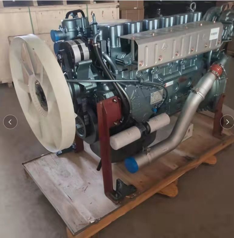 Sinotruk Howo Euro Diesel Engine 371HP 100km/H untuk truk dump bus Yutong