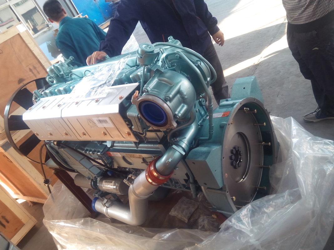 Sinotruk Howo Euro Diesel Engine 371HP 100km/H untuk truk dump bus Yutong
