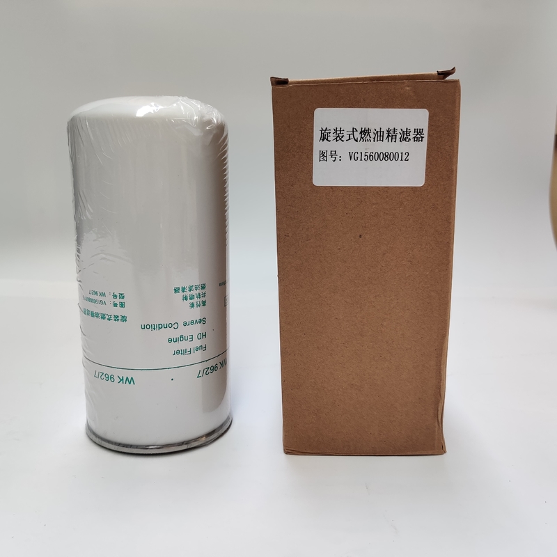 Filter Halus Bahan Bakar Spin-On Mesin Truk Oem Filter Bahan Bakar Diesel Untuk Filter Bahan Bakar Sino Howo Vg 1560080012