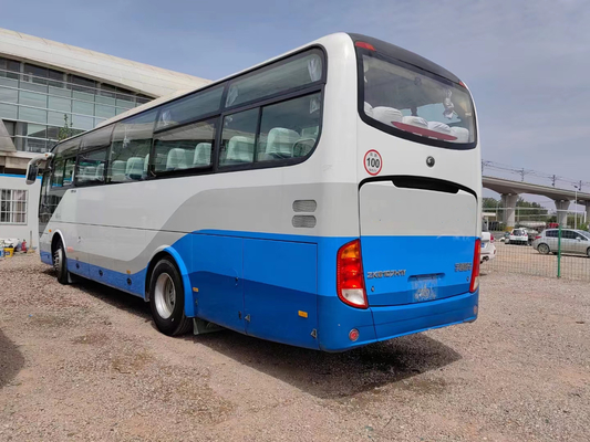47 kursi Digunakan Bus Penumpang 180kw Mesin Yuchai Kemudi Kiri Yutong Zk6107
