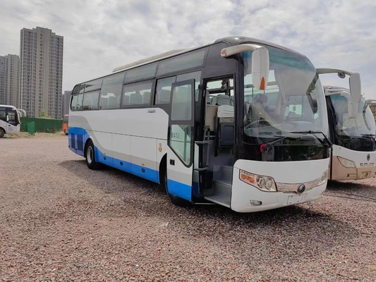 47 kursi Digunakan Bus Penumpang 180kw Mesin Yuchai Kemudi Kiri Yutong Zk6107