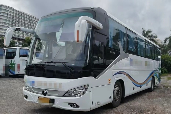 2019 Tahun 50 Kursi Bekas Yutong Bus Zk6120 Pelatih Weichai Engine Euro V Emissions Lhd Steering
