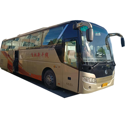 2012 Golden Dragon Digunakan Bus Coaster XML6113 LHD Tangan Kiri Mengemudi 49 Kursi Pelatih