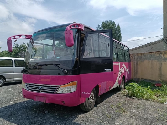 2016 Tahun 31 Kursi Digunakan Bus Yutong ZK6752D Mini Bus Dengan Mesin Depan Untuk Transportasi
