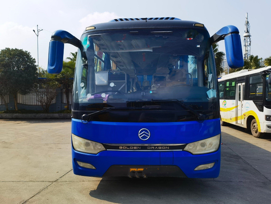 30 kursi 2 + 2 Tata Letak Golden Dragon Mini Bus Vehicle Tourist XML6807 Bus Mesin Belakang