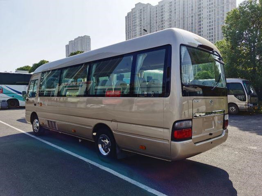 Drive Tangan Kiri Bekas Coaster Bus Jepang Mini Bus Merek Toyota 29seats 2TR