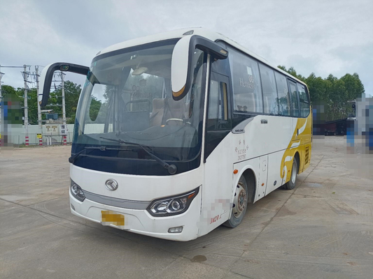 Kinglong 30seats Digunakan Bus Penumpang Yuchai 180hp Euro IV Engine XMQ6759