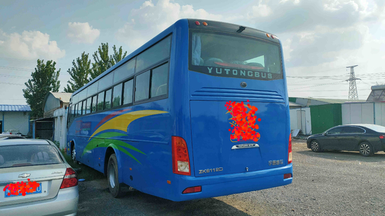 Bus Mesin Depan Merek Yutong Drive Tangan Kanan 53 kursi Sistem WIFI Kondisi ZK6112D