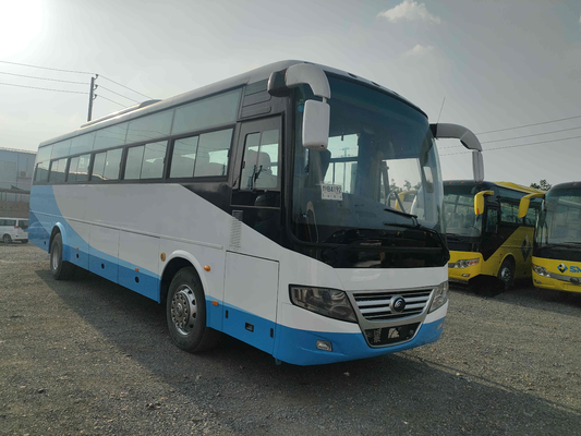 Bus Kemudi Kanan Yutong Pelatih Mesin Depan Zk6112d 3 Bus 45000km Ban Bagus