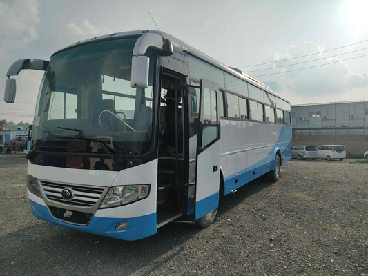 Bus Kemudi Kanan Yutong Pelatih Mesin Depan Zk6112d 3 Bus 45000km Ban Bagus