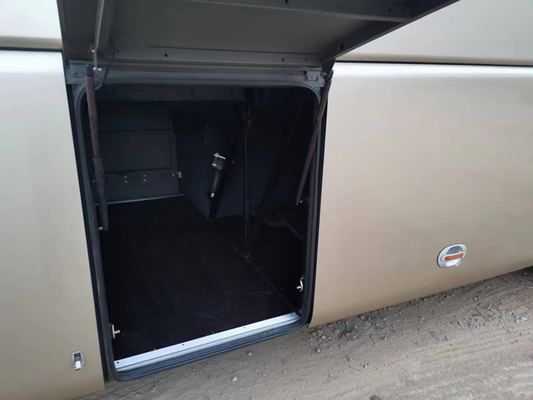2013 Tahun 47 Kursi Zk6118 Bus Yutong Bekas Dengan AC Pintu Ganda Tanpa Kecelakaan