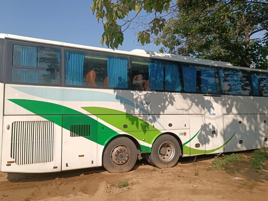 Double Decker Digunakan Bus Pelatih Golden Dragon Tourist Bus XML6148 Dengan Tempat Tidur 56 kursi