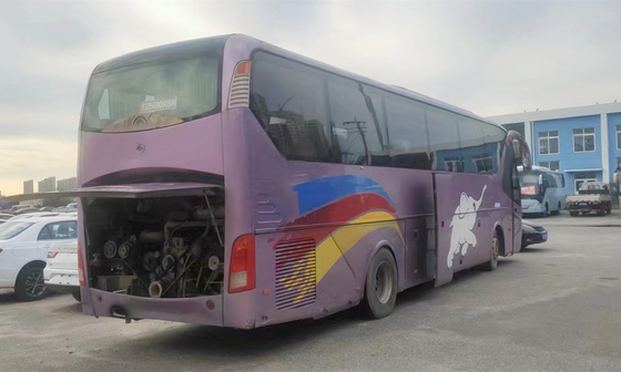 ZK6129 Bus Yutong Bus Angkutan Umum Perkotaan 53 kursi Dua Pintu Pelatih Mesin Cummins Dengan Toilet