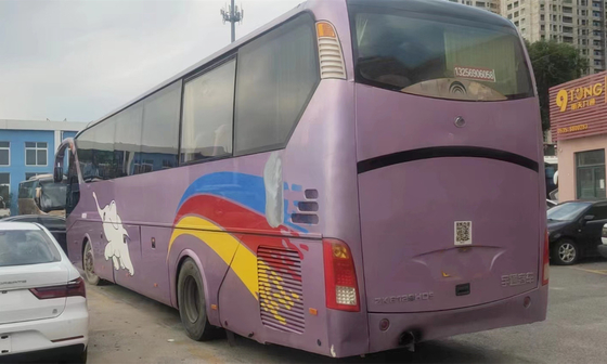ZK6129 Bus Yutong Bus Angkutan Umum Perkotaan 53 kursi Dua Pintu Pelatih Mesin Cummins Dengan Toilet