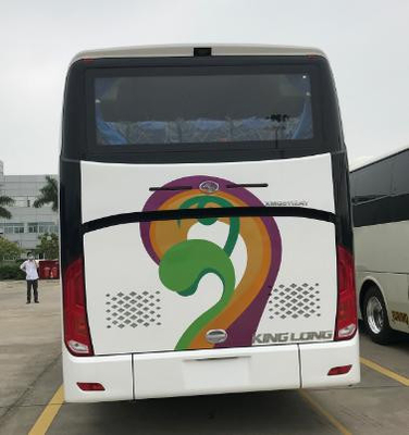 51 Kursi Bus Pelatih Baru Kinglong XMQ6112AY Dengan Kemudi RHD Mesin Diesel