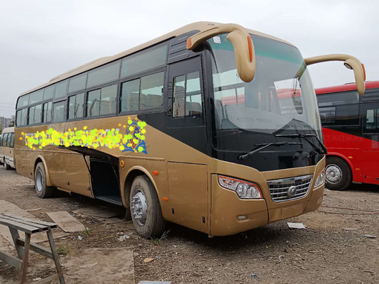 Bus Mesin Depan Yutong Zk6102d Leaf Spring Suspension RHD/LHD 45-47Seats Coach