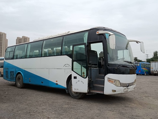 Bus Yutong Kemudi Kanan 49-51seater Bus Bekas Zk6110 Pelatih Tur Mesin Belakang