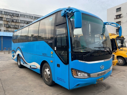 Bus Lebih Tinggi Di Tanzania Diesel Weichai 245hp 38seats Standar Emisi Euro Bekas
