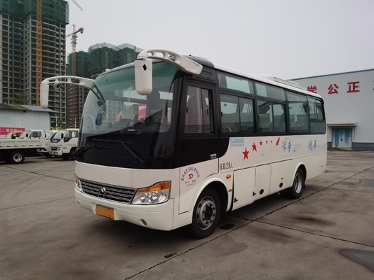 29 Kursi Mesin Depan Digunakan Bus Pelatih Zk6752d Weichai 140kw Mini Transportation