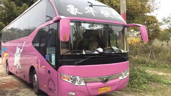 Mesin WP.10 51 Kursi Digunakan Bus Yutong ZK6127 Dengan Suspensi Pegas Daun