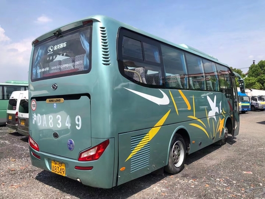35 Kursi Digunakan Kinglong XMQ6802 Bus LHD Steering Untuk Transportasi Dalam Kondisi Baik