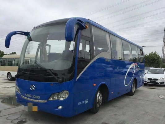35 Kursi Digunakan Bus Pelatih Kinglong XMQ6858 Mesin Diesel Untuk Transportasi