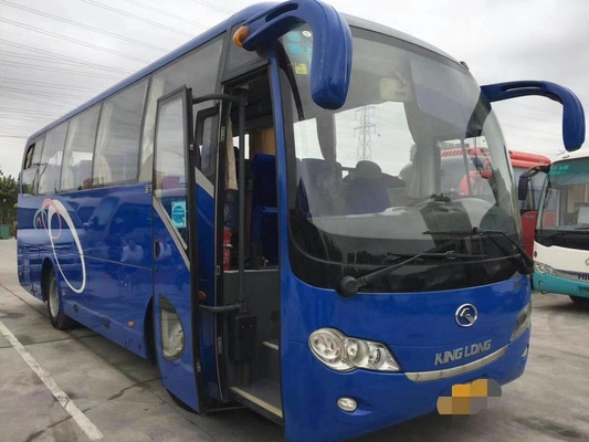 35 Kursi Digunakan Bus Pelatih Kinglong XMQ6858 Mesin Diesel Untuk Transportasi