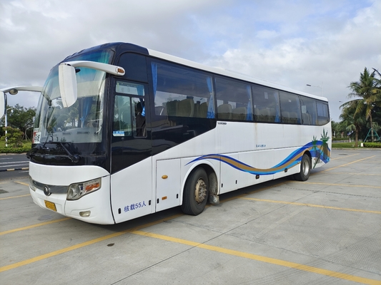 Bus Penumpang Yutong ZK6122 90% Pelatih Turis 55seater Plate Spring Suspension