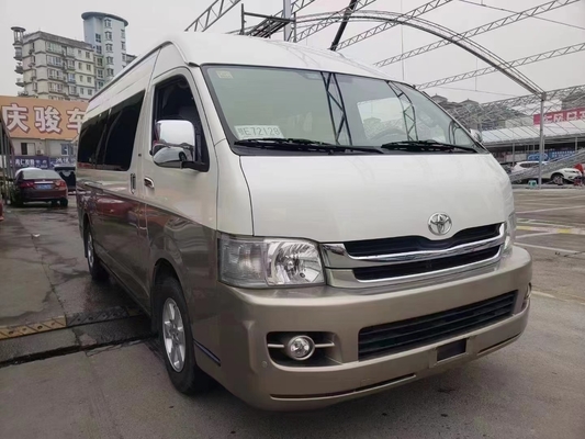 2018 Tahun 13 Kursi Bekas Mini Bus Dengan Mesin Depan Bus Toyota Hiace Dengan Atap Tinggi