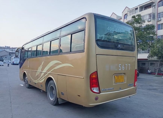 Zk6792D1 Bus Yutong Bekas 35 Kursi Pelatih Efisiensi Baik Tangan Kedua 160 HP