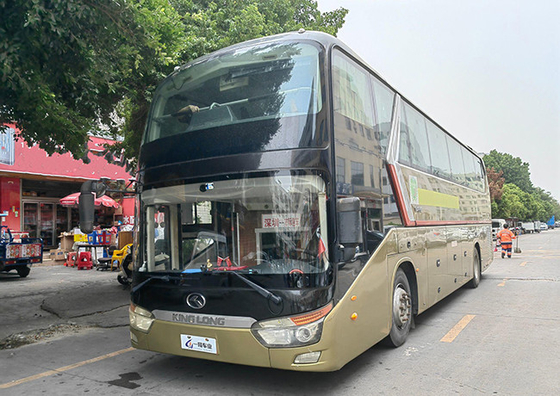 Angkutan Umum 132KW Menggunakan Bus Kota Bepergian Bekas 55 kursi