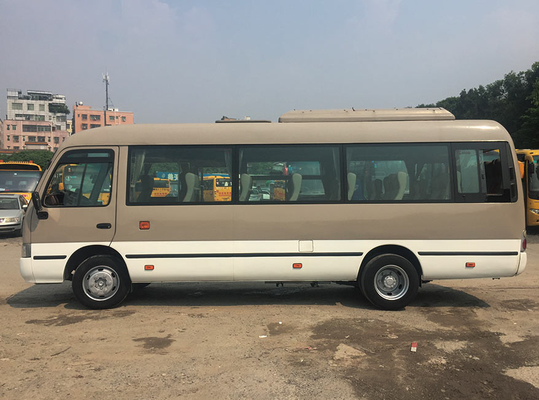 Kinglong Commuter Menggunakan Bus Penumpang Transportasi Bekas 90kw 22 Kursi