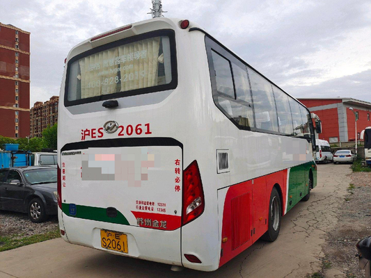 32 Kursi Second Hand Coach Bus Higer Commuter Bekas Penumpang 180kw
