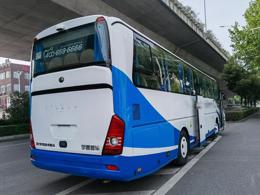 Yutong Menggunakan Bus Penumpang Bus Perjalanan Drive Tangan Kiri 53 Kursi Turis Untuk Afrika
