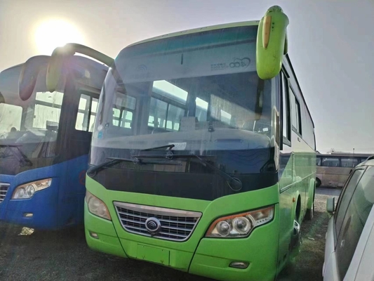 Pelatih 37 Seater ZK6932d Menggunakan Mesin Depan Bus Yutong Kemudi Bus Turis RHD LHD