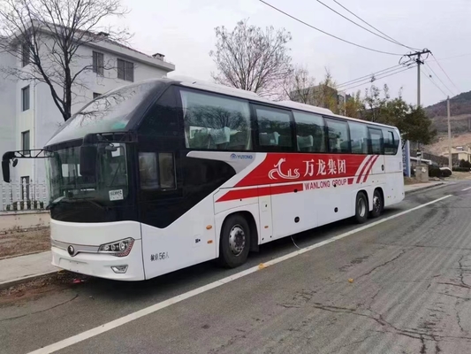 Bus Pelatih Perjalanan 2020 Tahun 56 Kursi Bus Yutong Bekas Zk6148 Bus Gandar Ganda