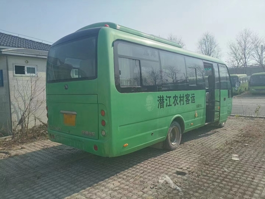 Bus 30 Kursi 2016 Tahun 19 Kursi Digunakan Bus Kecil ZK6729 Mesin Depan Untuk Perjalanan