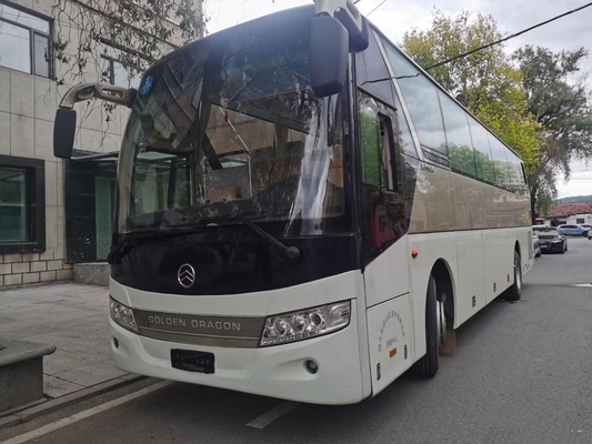 Bus Wisata Bekas Bus Golden Dragon XML6113J68 49 kursi Mesin Yuchai Pintu Ganda