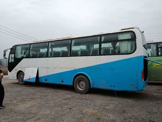 Bus Wisata Bekas 51 Kursi Warna Putih Bekas Mesin Yutong Bus Yuchai ZK6110