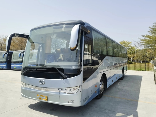 Bus King Long Coaches Bekas Pintu Ganda 51 Kursi AC Bus Mewah Bekas XMQ6117