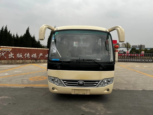 Mini Coach Mesin Depan Bekas 19 Kursi Mesin Diesel Air Conditioner Second Hand Yutong Bus ZK6609D