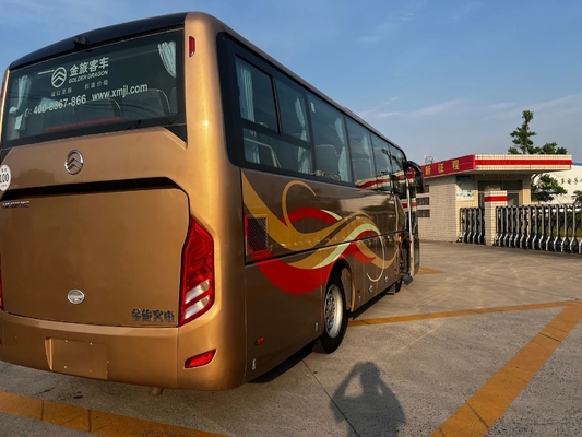 Transmisi Manual Bus Kota Bekas 8 Meter 34 Seats Sealing Window Air Conditioner Golden Dragon XML6827