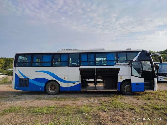 Bus Bekas Dan Pelatih 47 Kursi Kompartemen Bagasi Pintu Tengah Mesin Langka Digunakan Golden Dragon Bus XML6113
