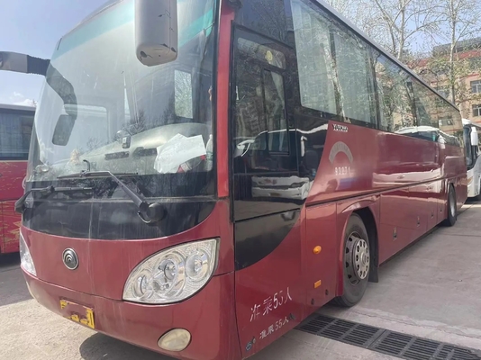 Bus Bekas Dan Pelatih EURO IV 55 Kursi Panjang 12 Meter Mesin Yuchai AC Yutong Bus ZK 6120