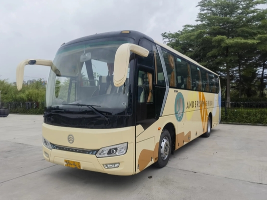 Transmisi Manual Bus Mewah Bekas 46 Kursi Kompartemen Bagasi 2018 Tahun A / C Golden Dragon XML6102